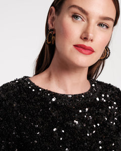 Plaza Sequin Top - Frances Valentine