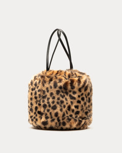 Pouf Bag Cheetah Print - Frances Valentine