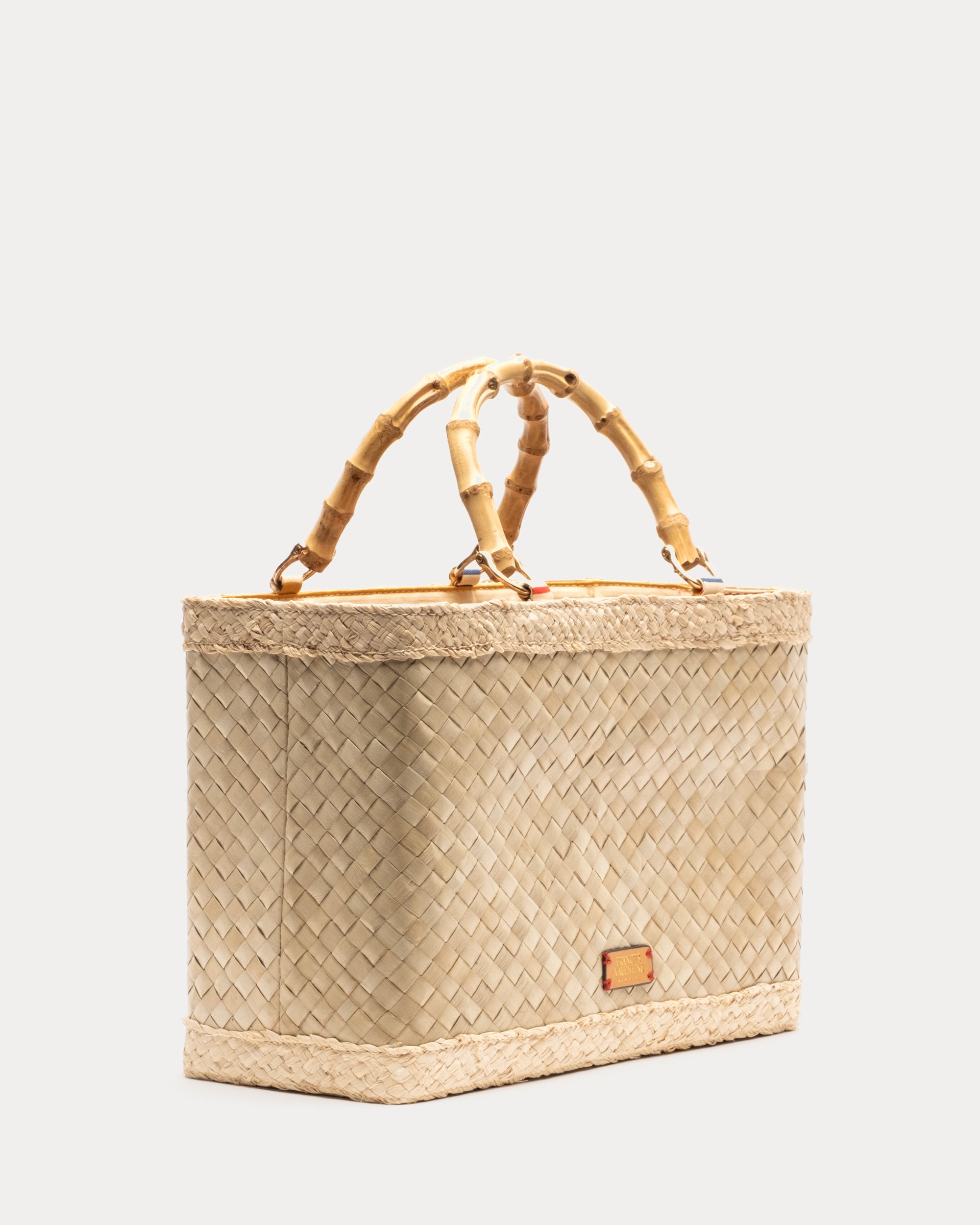 Raffia Tote Regatta Stripe