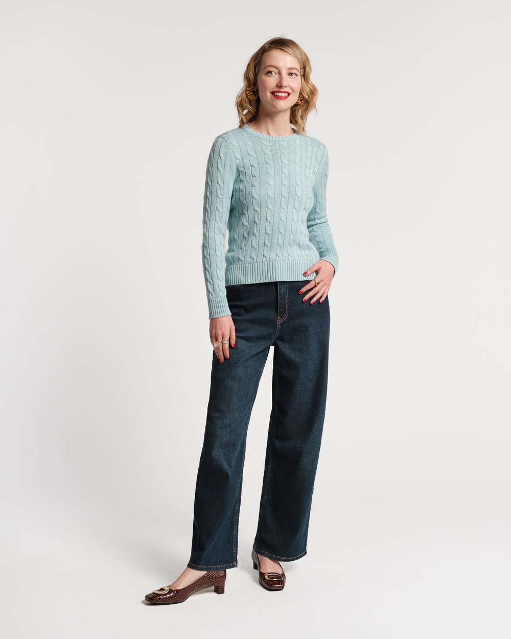 Ricky Cableknit Sweater Sweater Frances Valentine