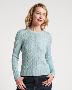 Ricky Cableknit Sweater - Frances Valentine