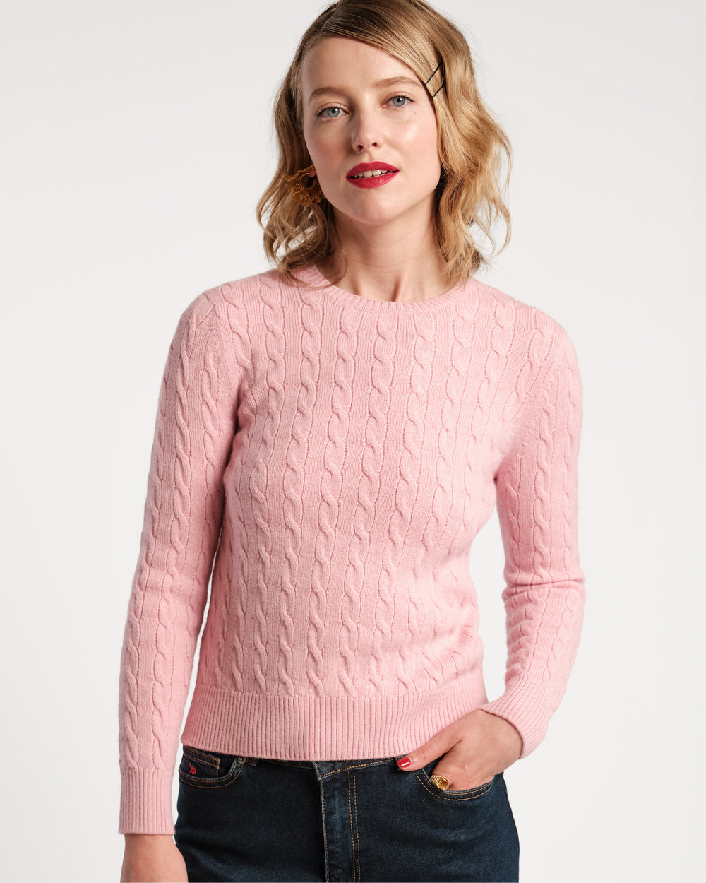 Ricky Cableknit Sweater Sweater Frances Valentine