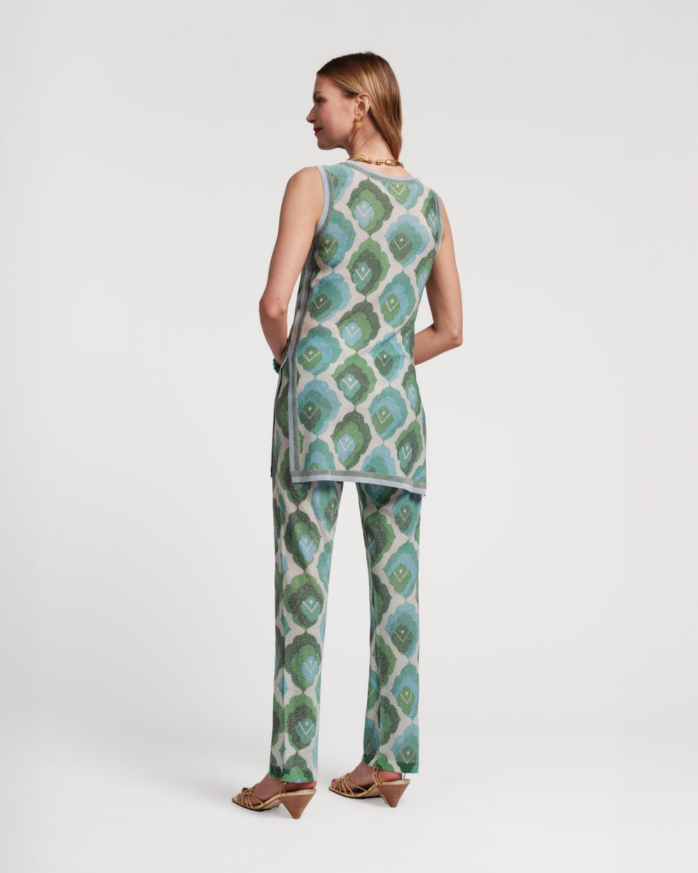 Robbie Top - Graphic Leaf - Frances Valentine