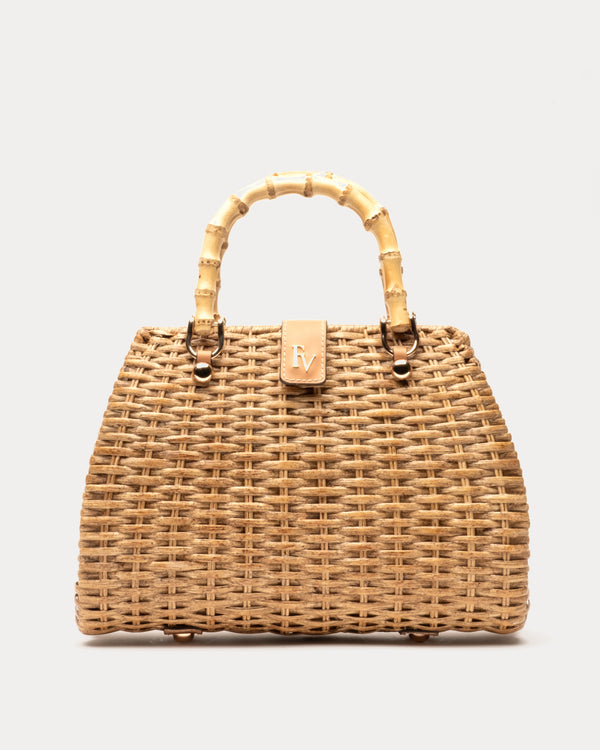 Rooster Wicker Basket - Toast - Frances Valentine