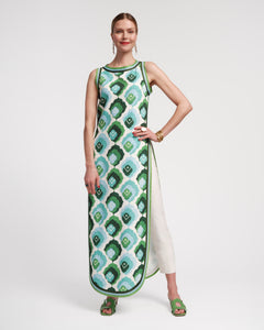 Sabrina Top Graphic Leaf - Frances Valentine