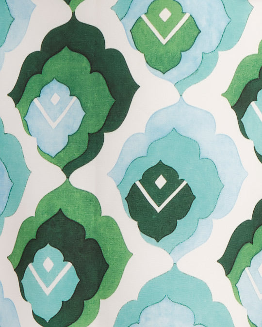 Sabrina Top - Graphic Leaf - Frances Valentine