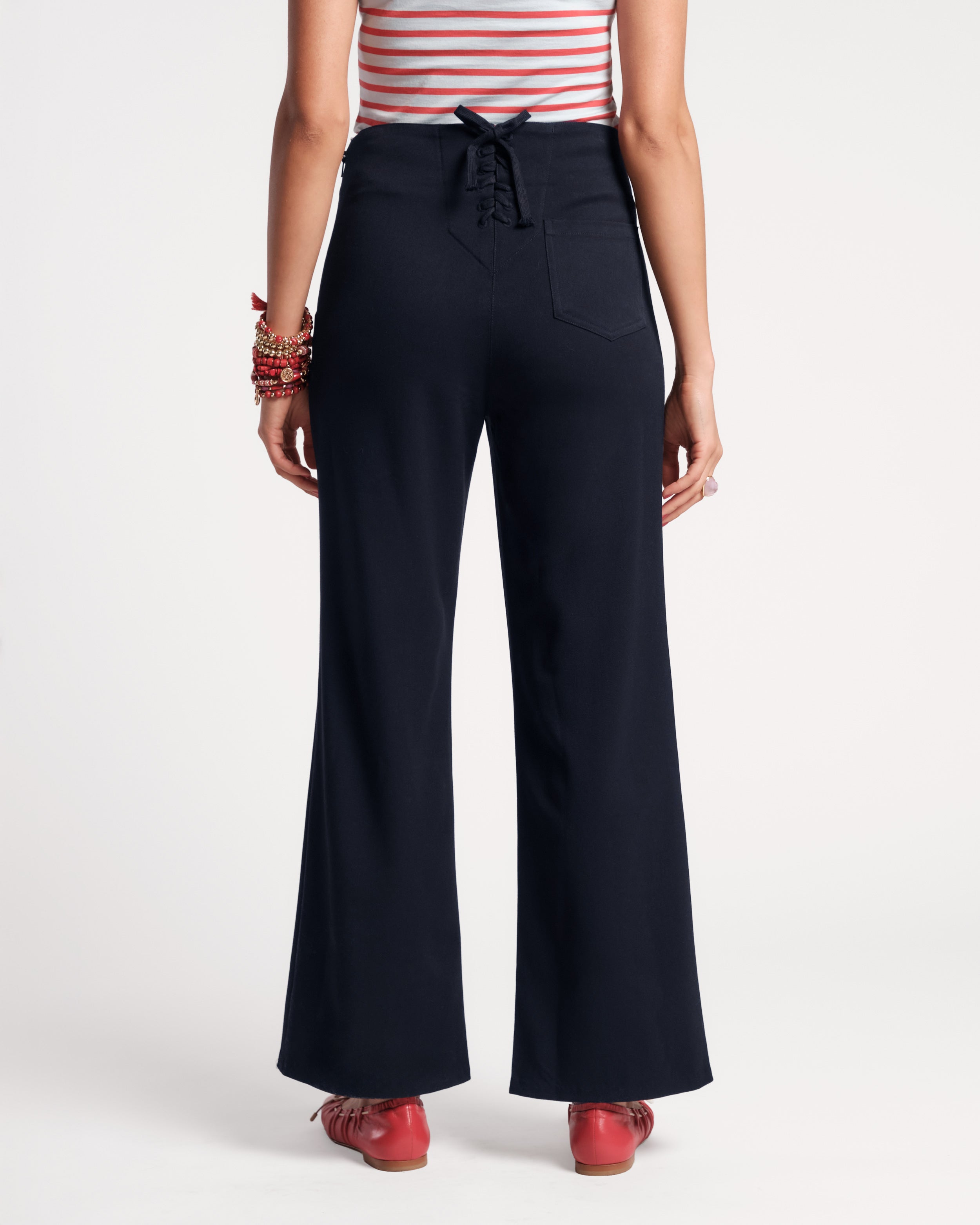 Sailor Pant - Navy – Frances Valentine