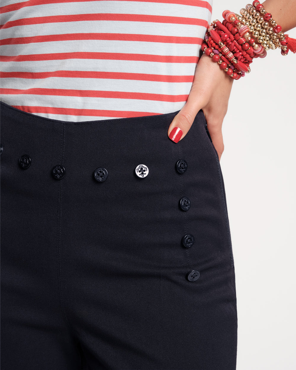 Sailor Pant - Navy Pants Frances Valentine