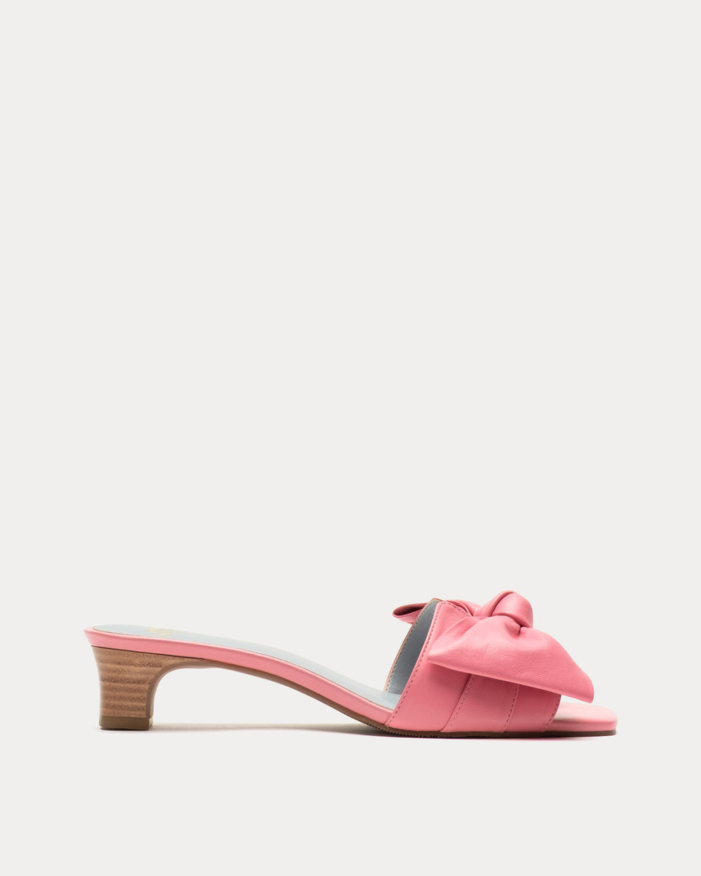 Sandy Slide Heel - Nappa Leather Pink