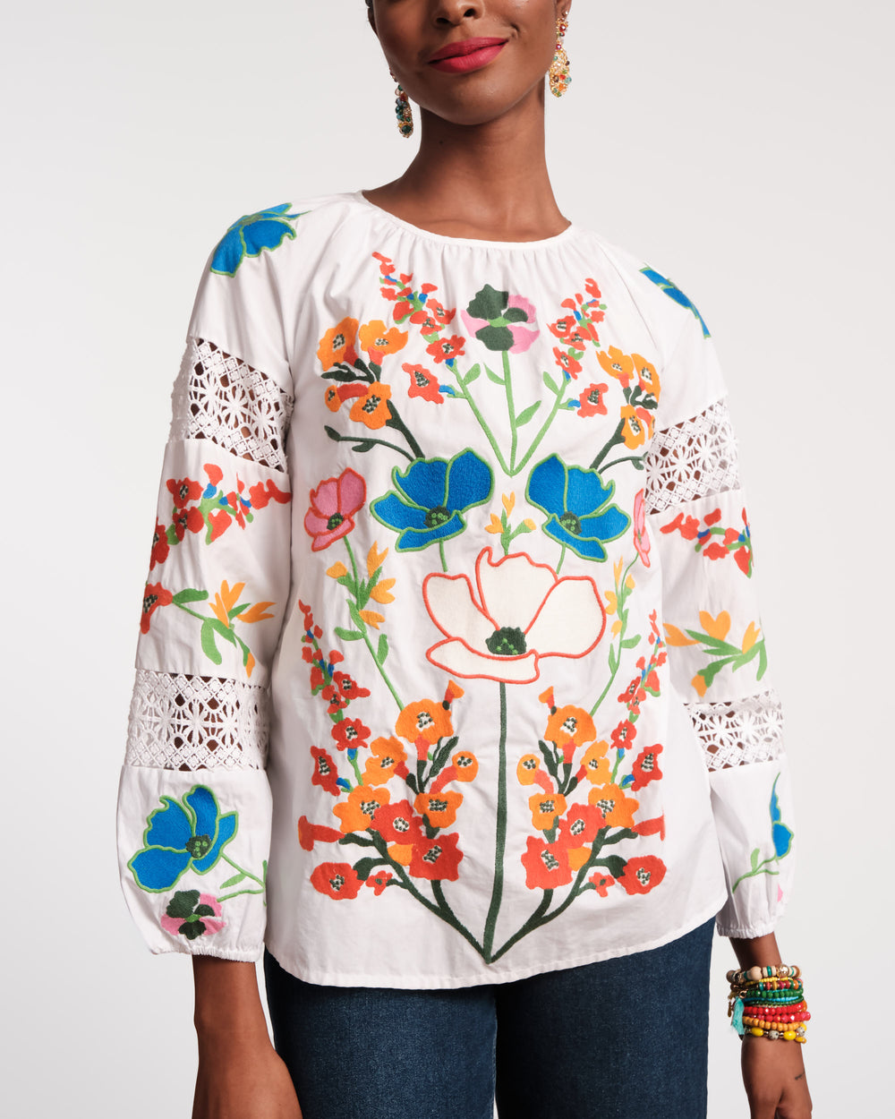 Saskia Top - Botanical Bash - Frances Valentine