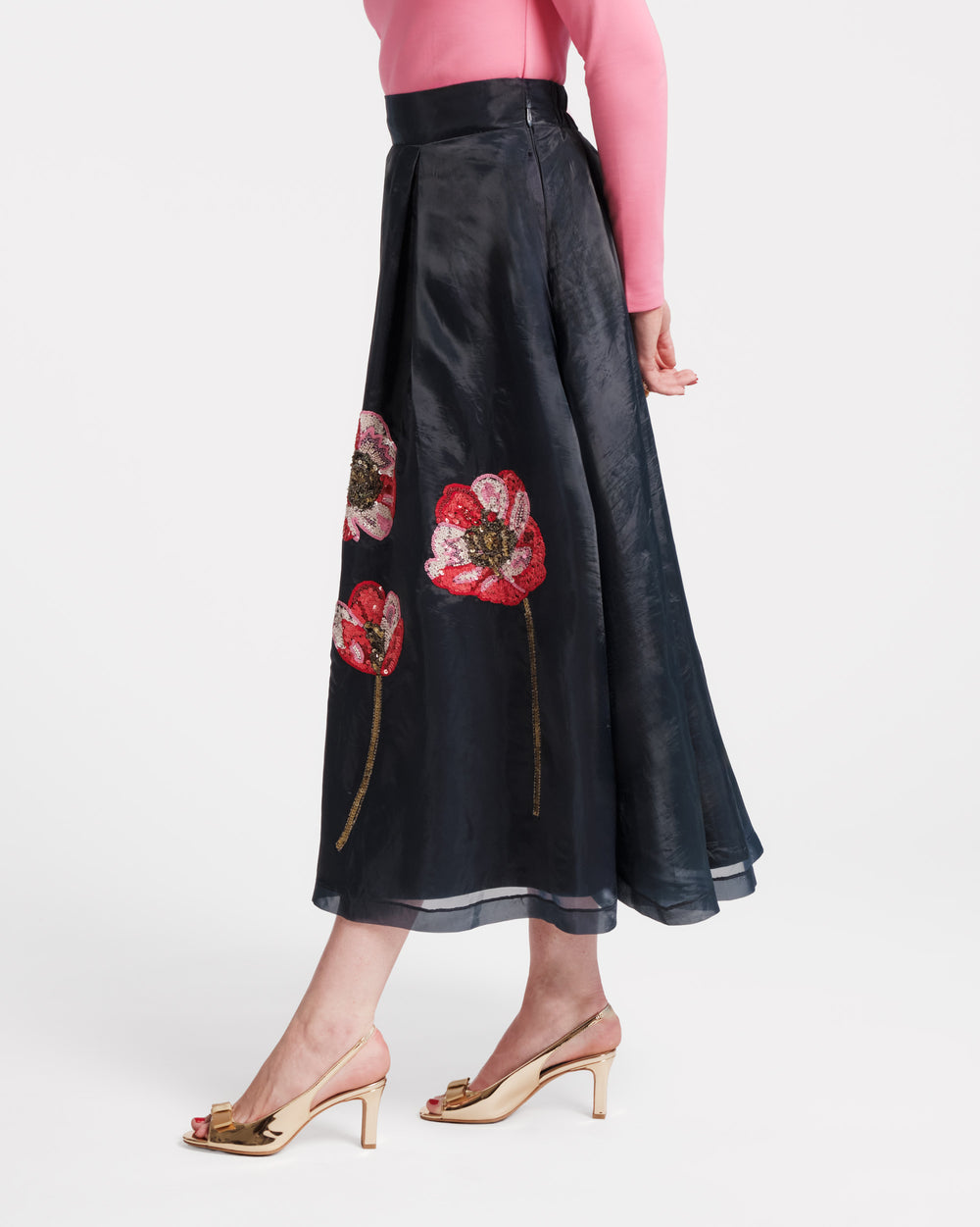 Shea Maxi Skirt - Paradise Poppy - Frances Valentine