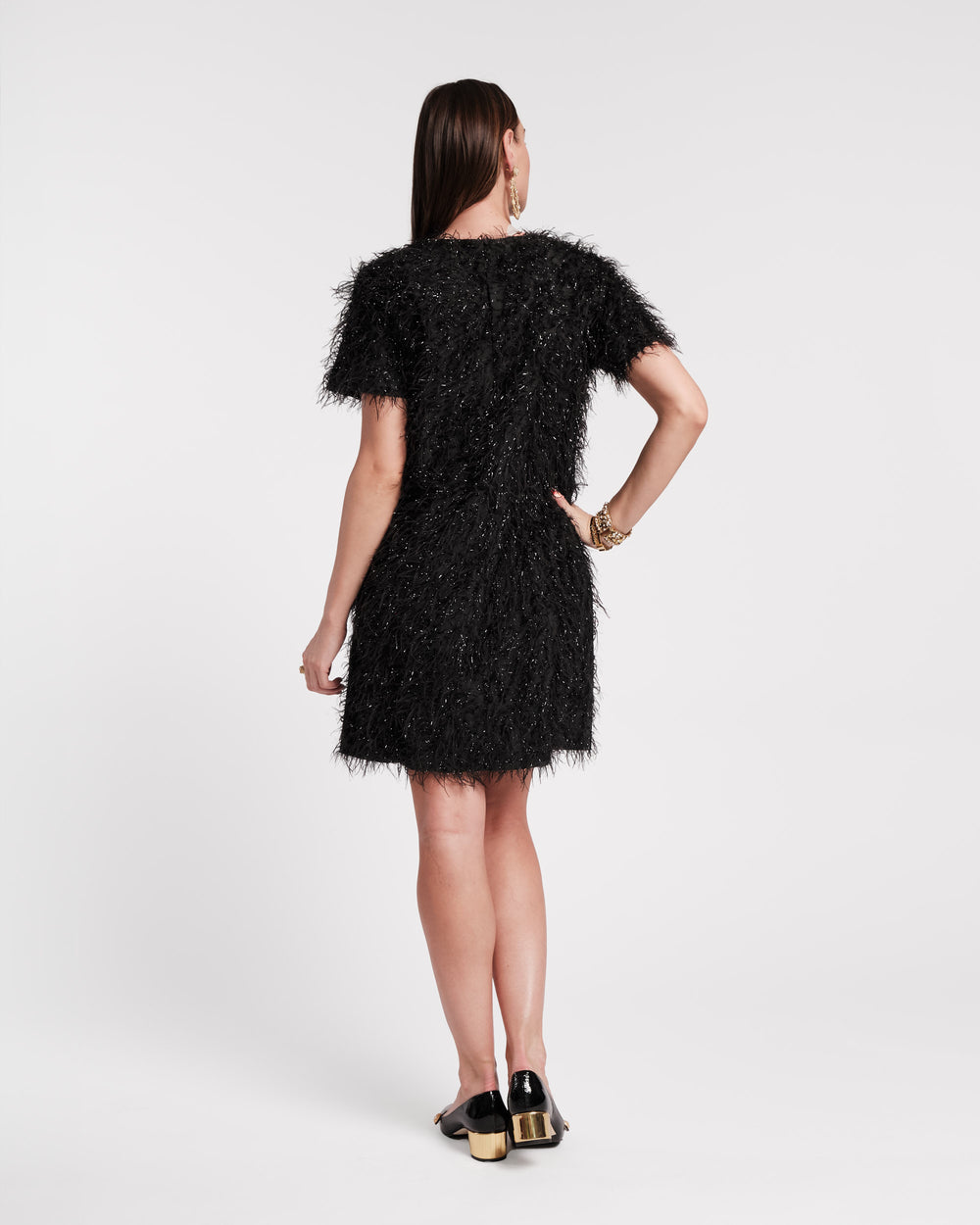 Shifty Gotham Shag Mini Dress - Frances Valentine
