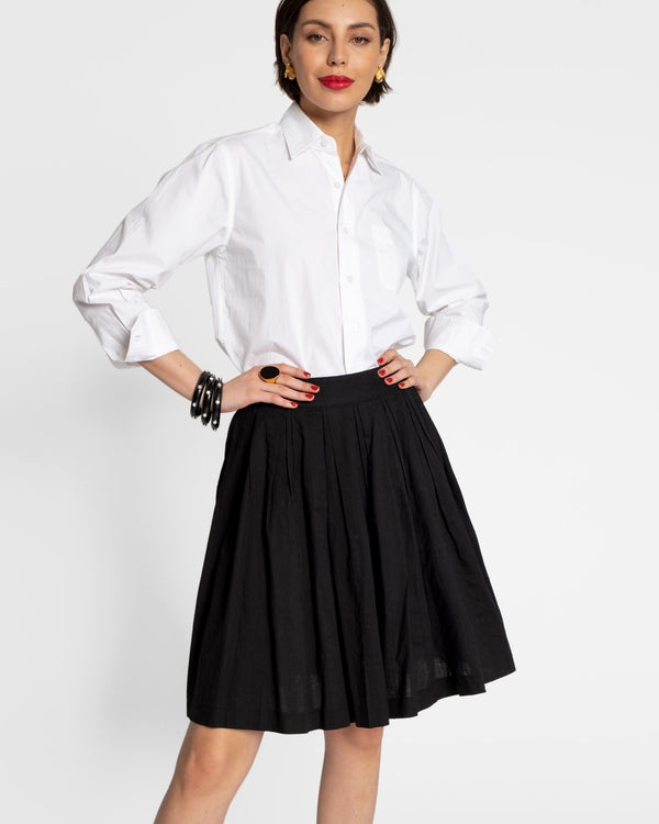 Claire Skirt - Black Skirts Frances Valentine