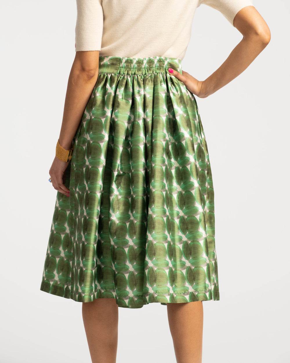 Barbara Midi Skirt - Juniper Print Skirts Frances Valentine