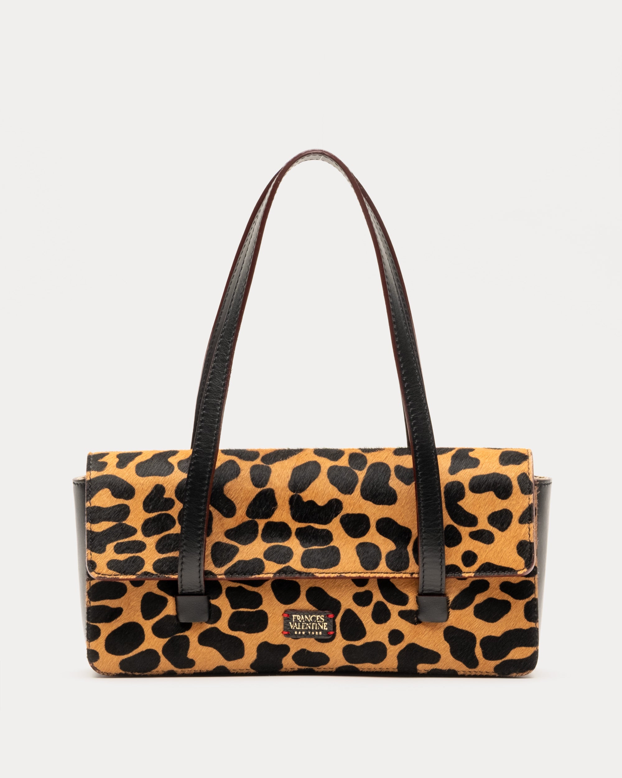 Small Slim Tote Leopard Printed Haircalf