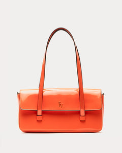 Small Slim Tote Bag Patent Leather - Frances Valentine