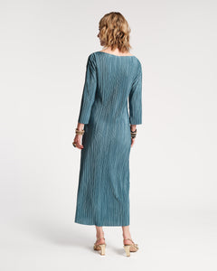 Slinky Pleated Maxi Dress Frances Valentine