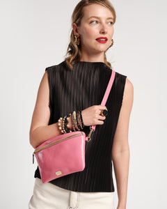 Billie Sling Bag Crinkled Leather - Frances Valentine