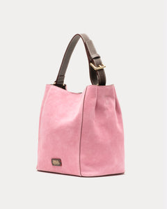 Small June Suede Hobo Shoulder Bag - Frances Valentine