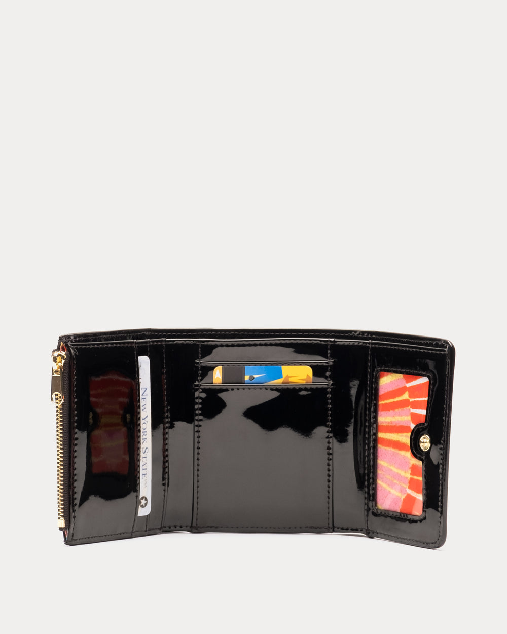 Perfect Wallet - Patent Black Wallet Frances Valentine