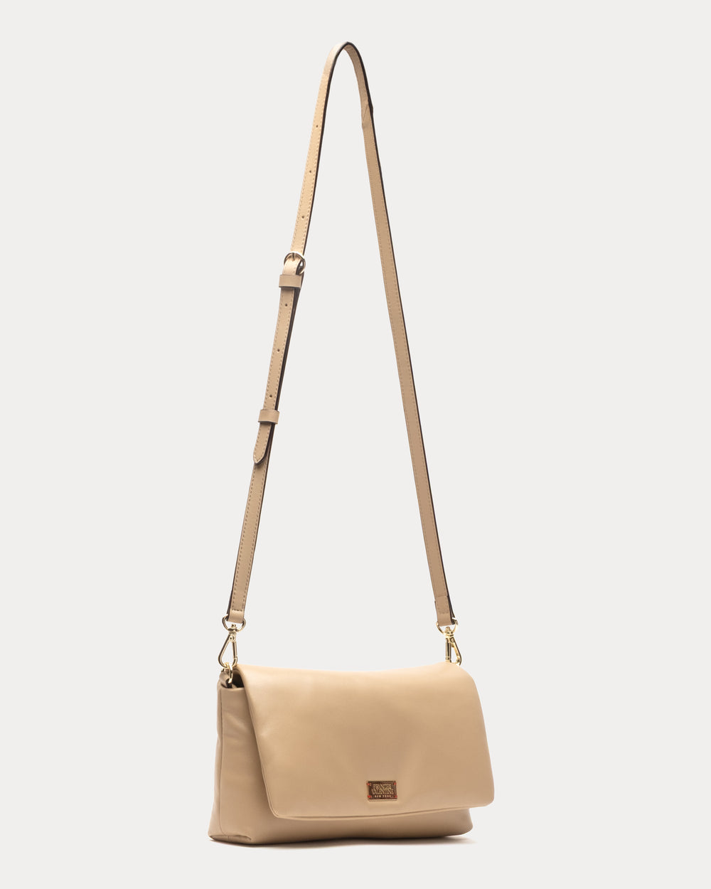 Small Effie Bag - Nappa Lambskin Leather Camel Handbag Frances Valentine