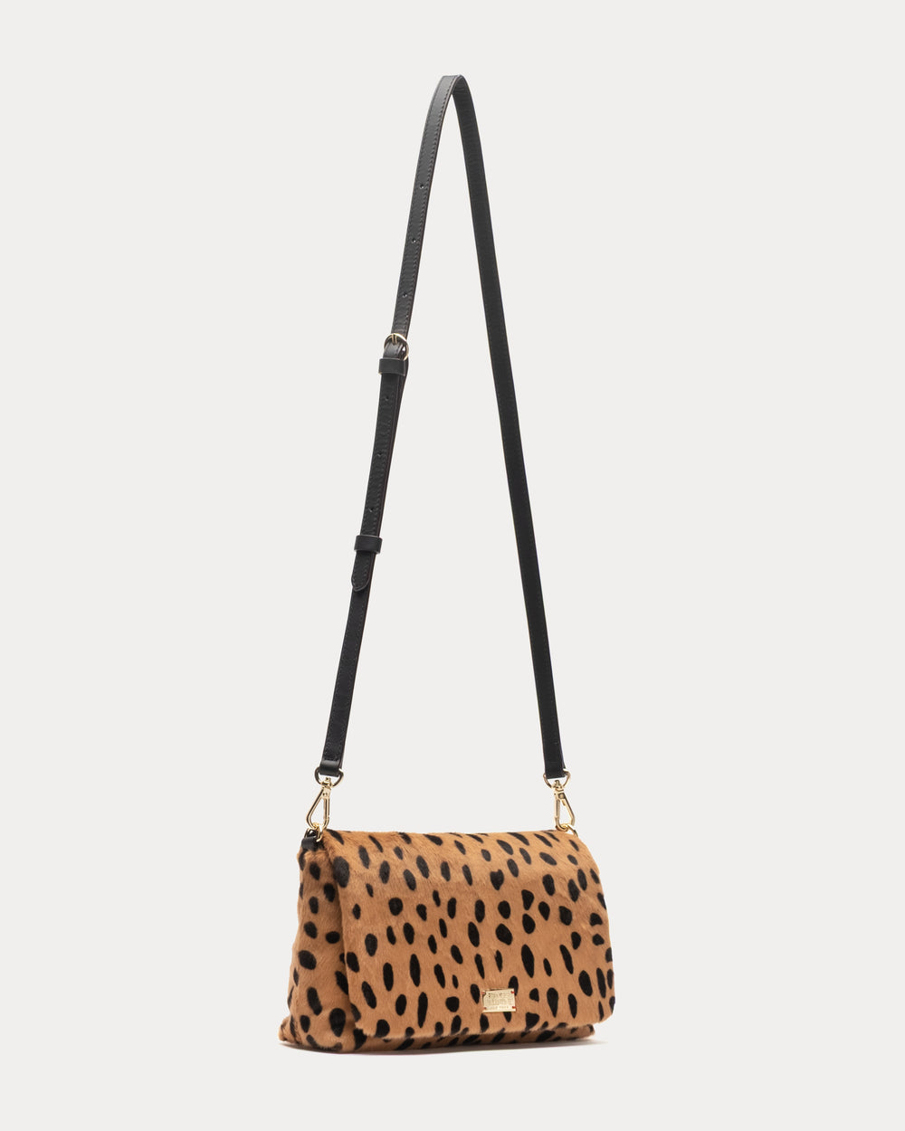 Small Effie Bag - Cheetah Faux Fur Handbag Frances Valentine