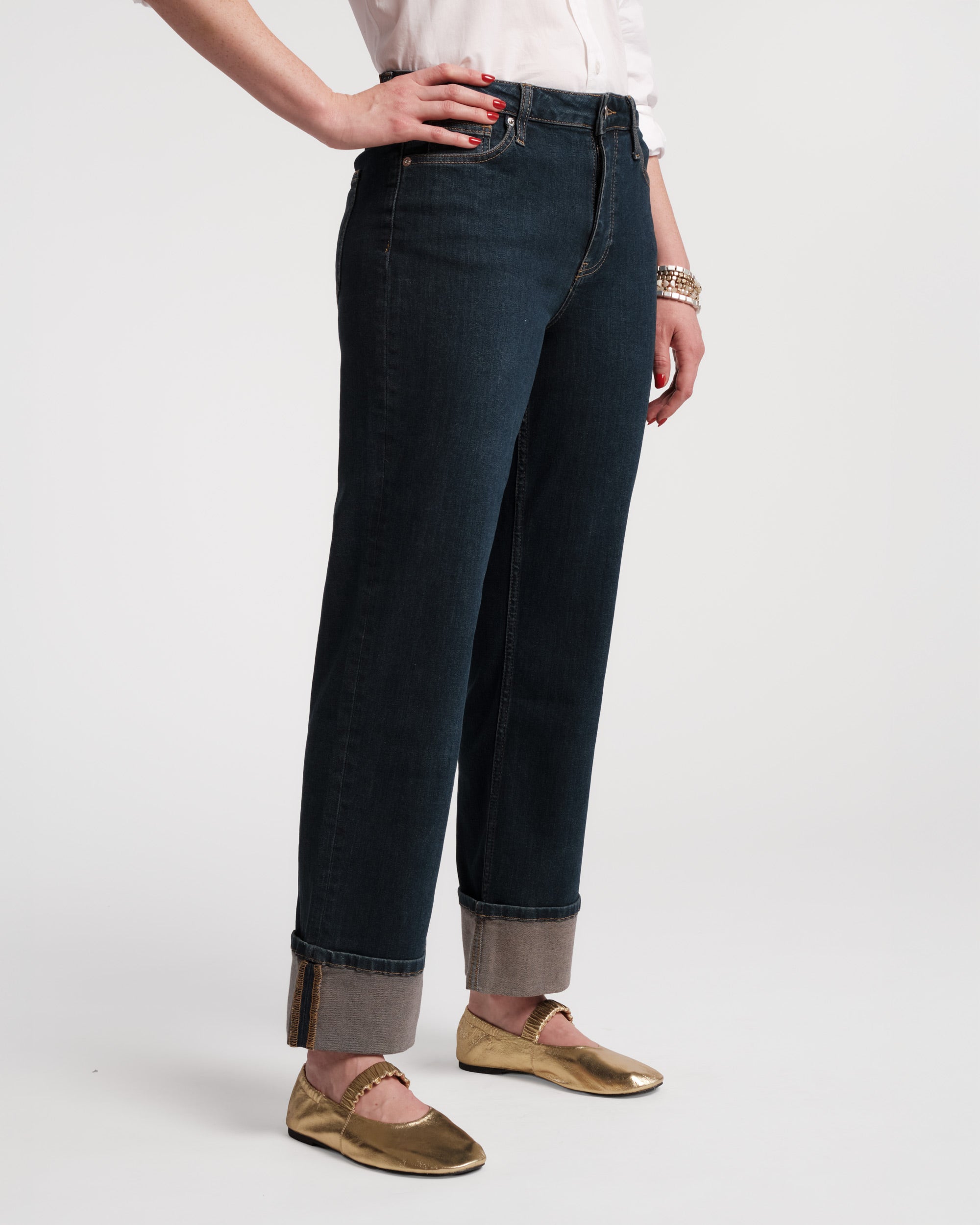 Smarty Cuffed Jean