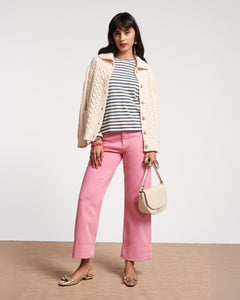 Smarty Cuffed Jeans Pink - Frances Valentine