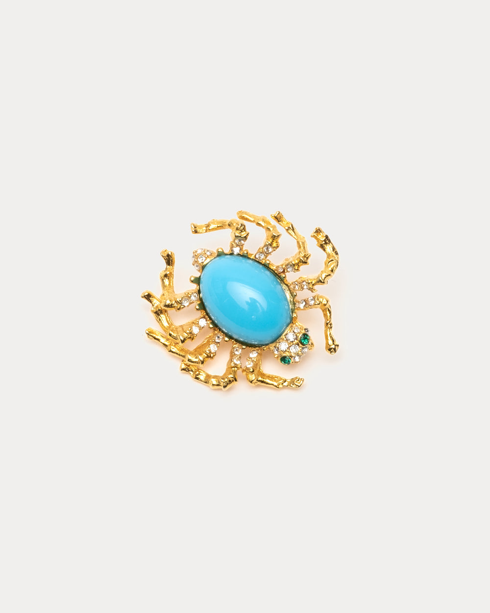 Spider Pin - Turquoise Brooch Frances Valentine