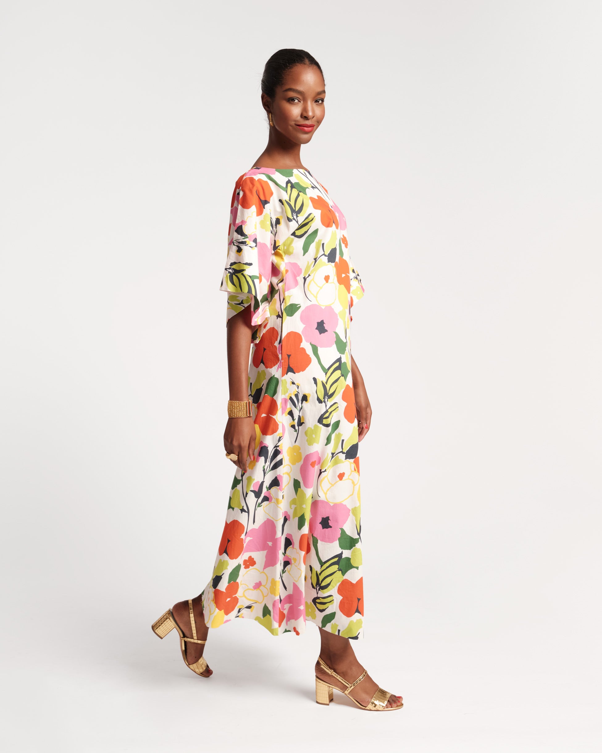 Spinnaker Maxi Dress Poppy Meadow