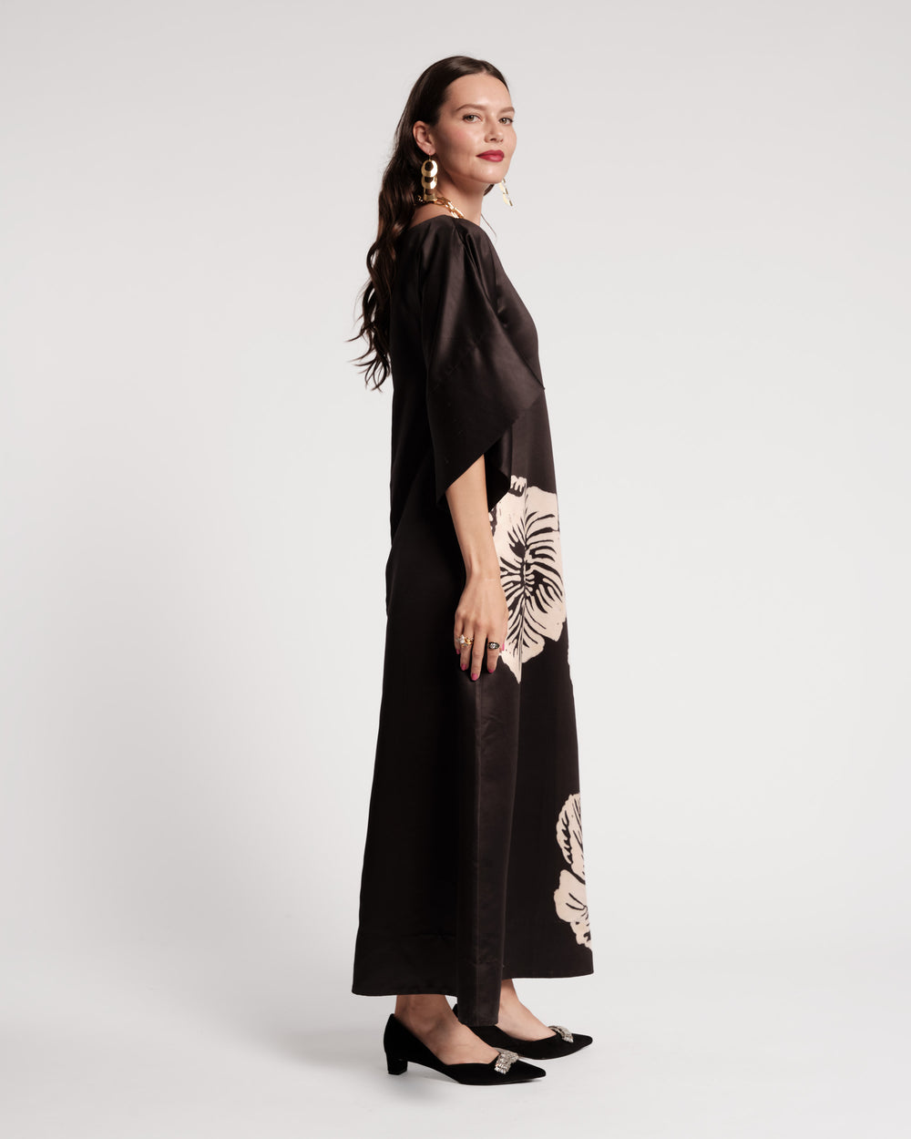 Spinnaker Maxi Dress - Carefree Chrysanthemum Dresses Frances Valentine