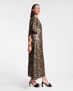 Spinnaker Jacquard Maxi Dress - Frances Valentine