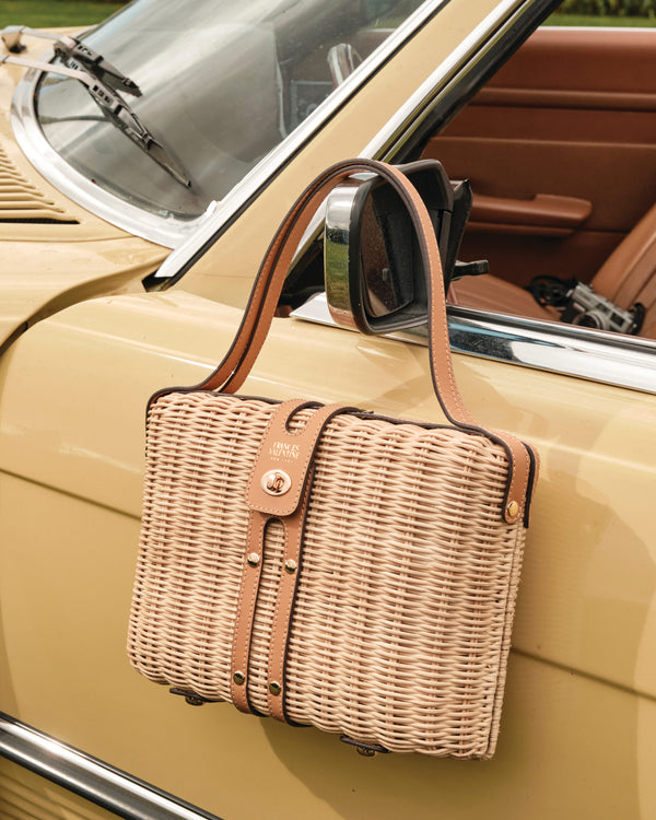 The Holland Satchel - Natural - Frances Valentine