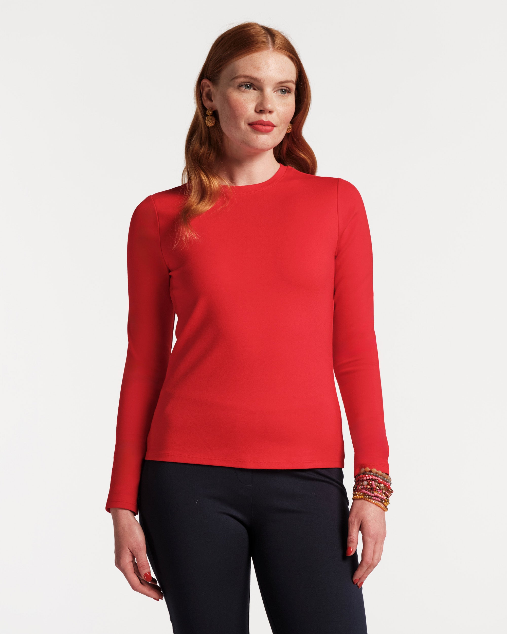 Ballet Top - Red – Frances Valentine