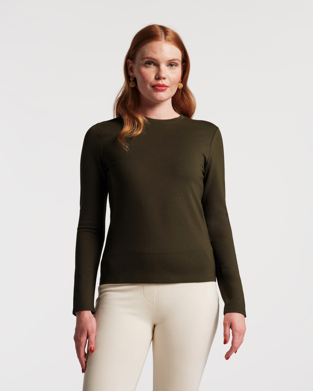Ballet Top - Olive - Frances Valentine