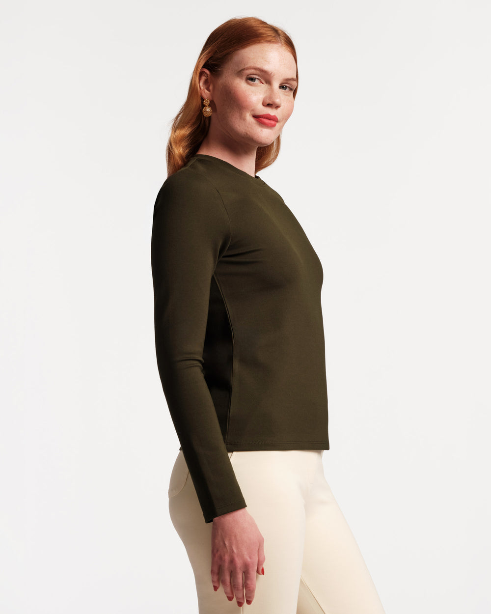 Ballet Top - Olive - Frances Valentine