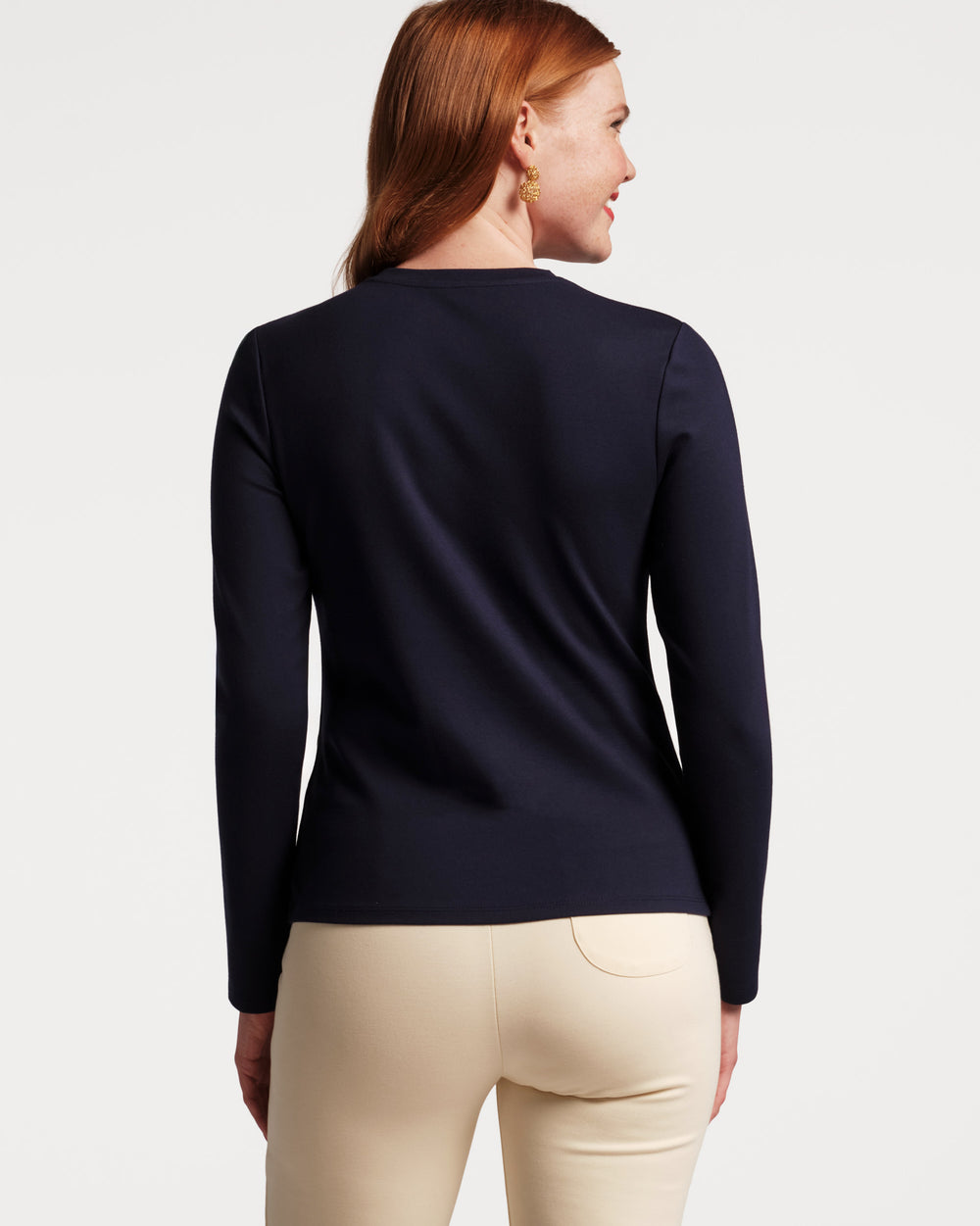 Ballet Top - Navy - Frances Valentine