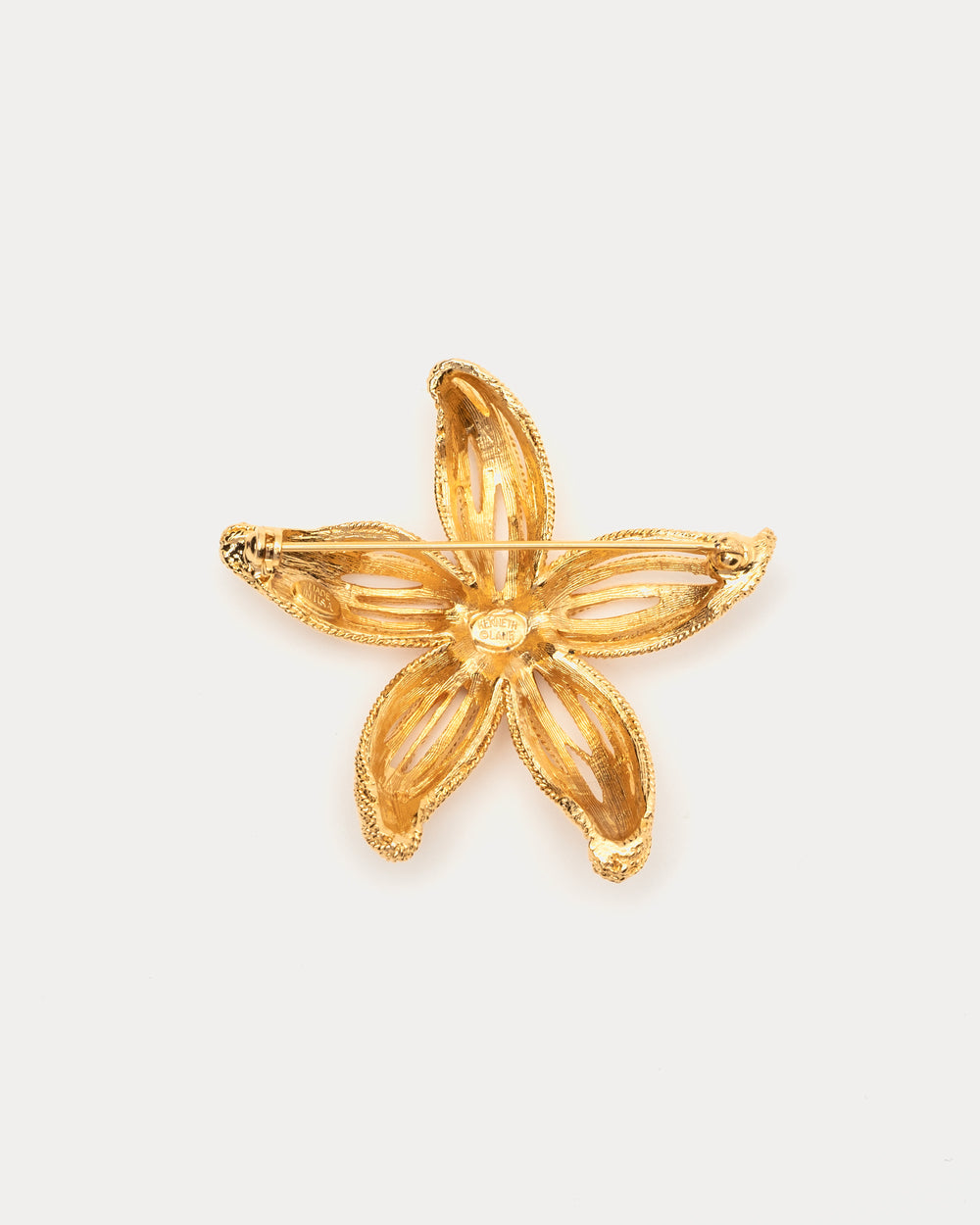 Gold Starfish Brooch - Frances Valentine