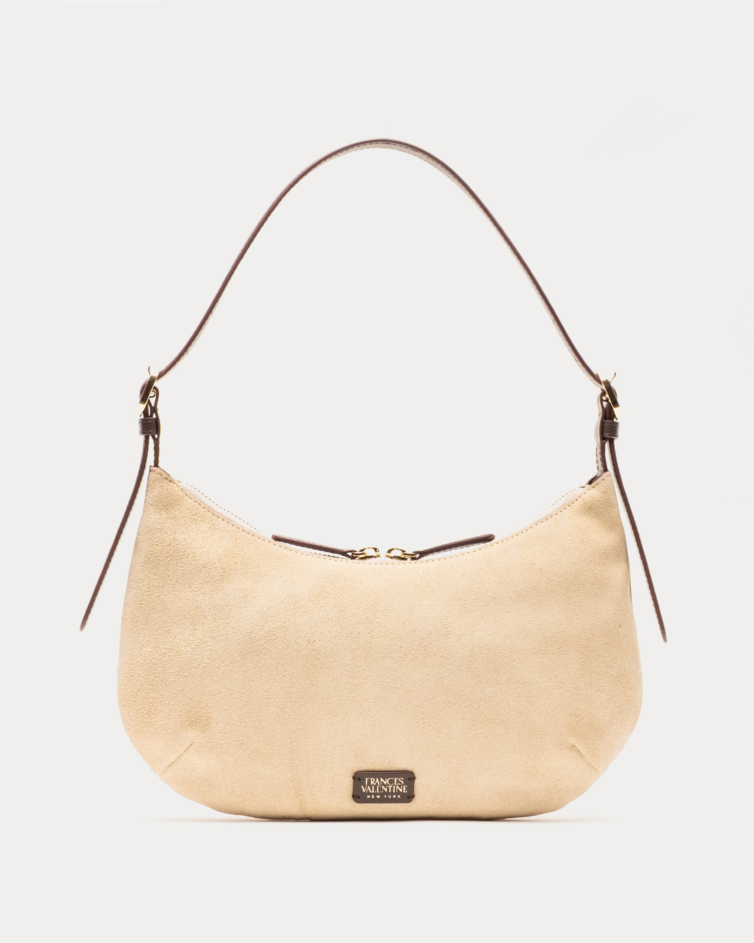 Starr Hobo Suede - Sand – Frances Valentine