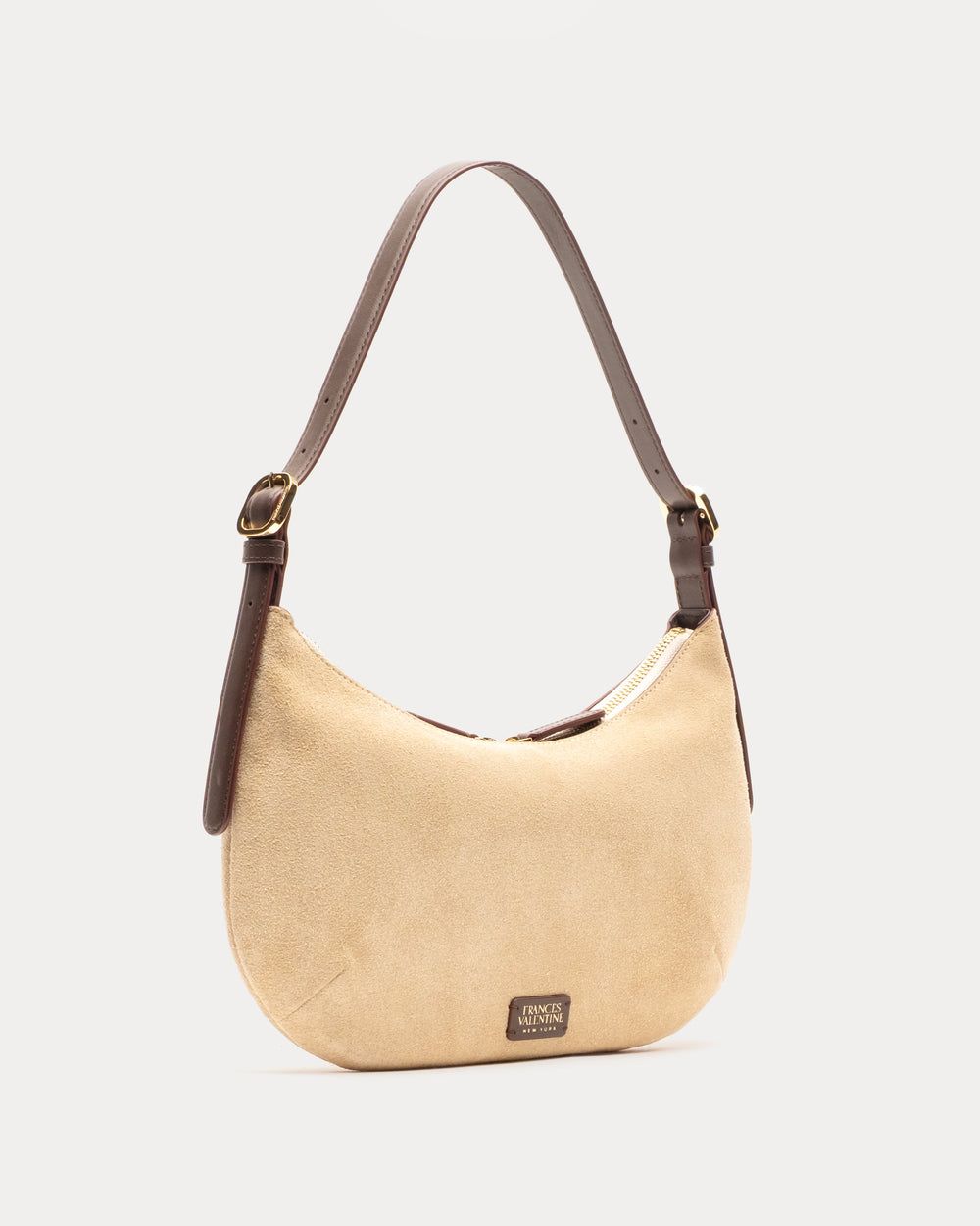 Starr Hobo Suede - Sand Handbag Frances Valentine