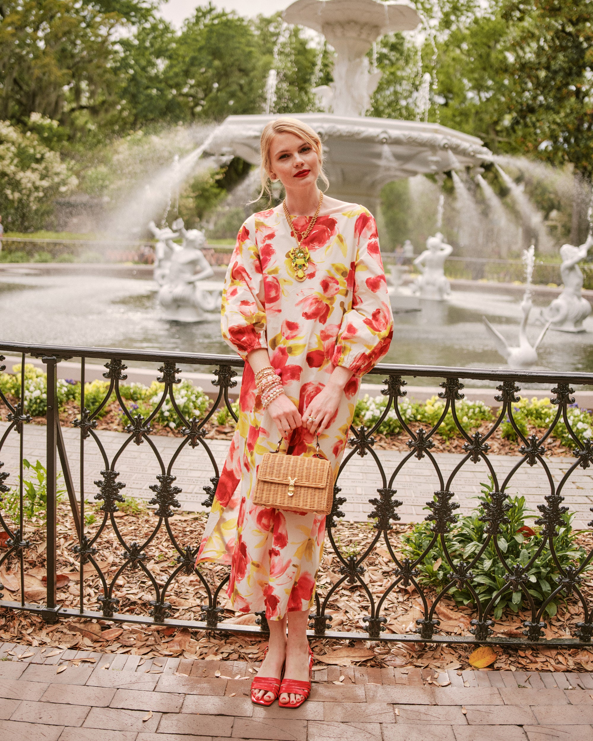 Minnow Maxi Dress - English Rose – Frances Valentine