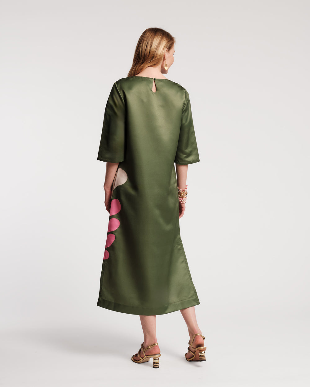 Belle Maxi Dress - Mid-Century Palm Dresses Frances Valentine