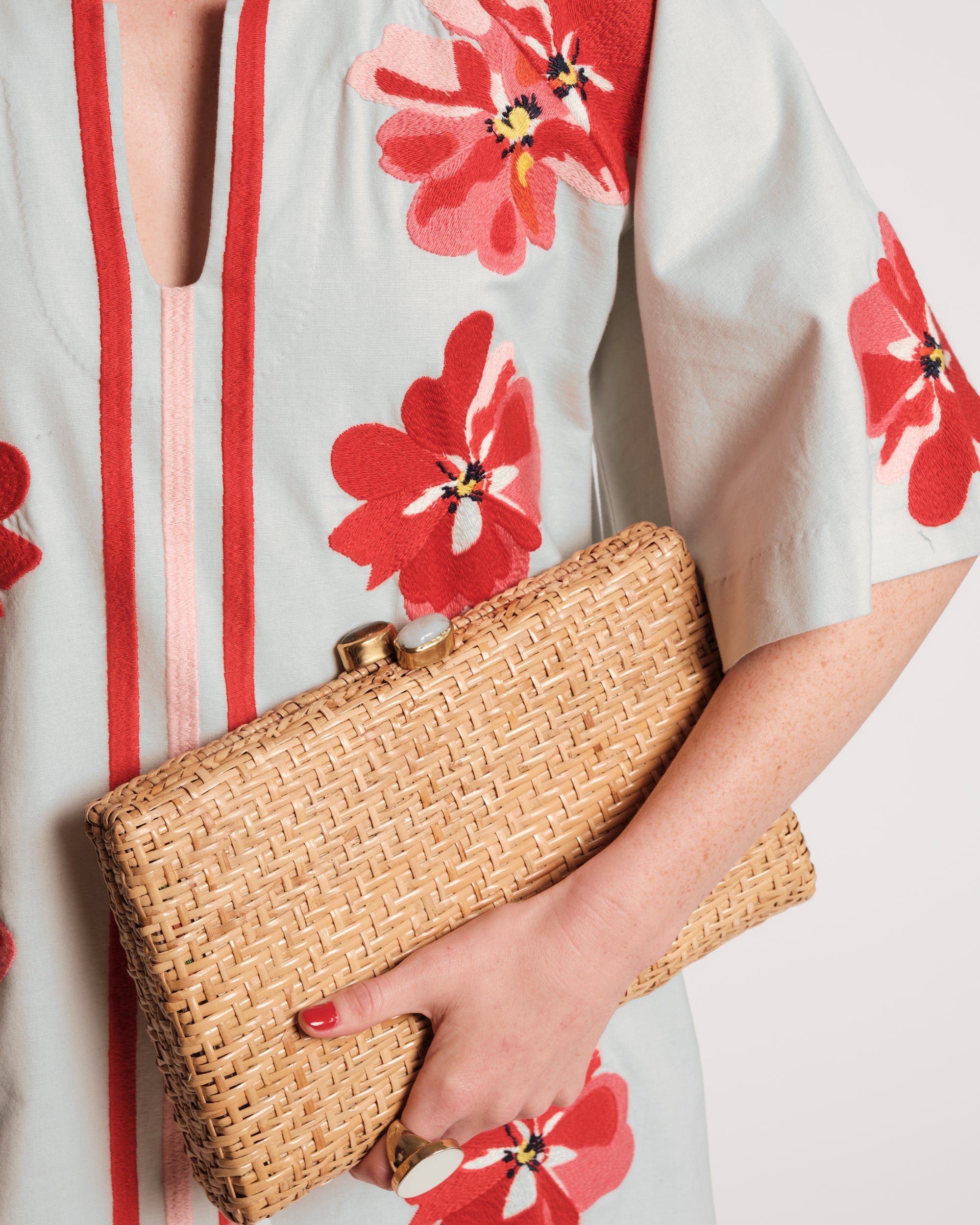 Embroidered Charming Caftan - Georgia – Frances Valentine