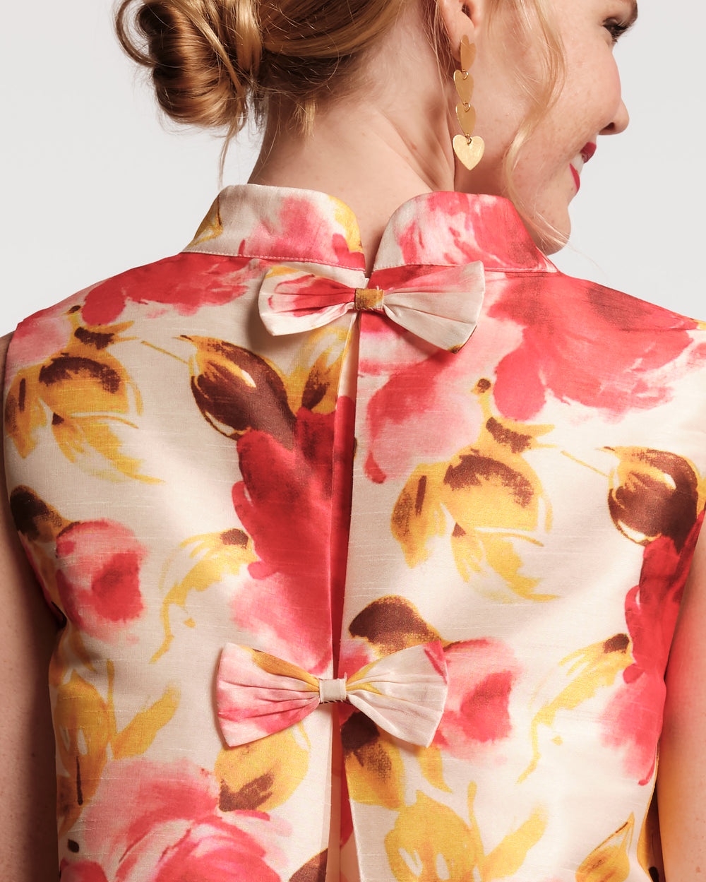 Diplomat Mini Dress - English Rose Frances Valentine