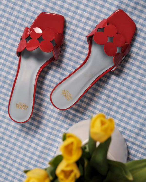 Sandy Mini Circle Slide - Red