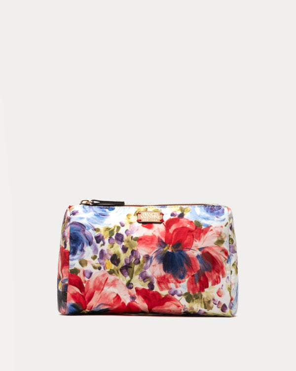 Small Cosmetic Pouch - Super Bloom Small Cosmetic Frances Valentine