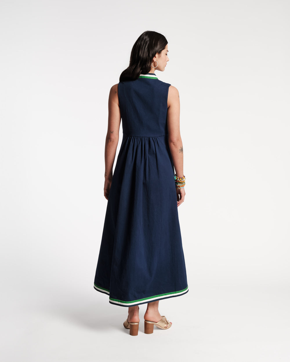 Susie Jumpsuit Set - Navy - Frances Valentine