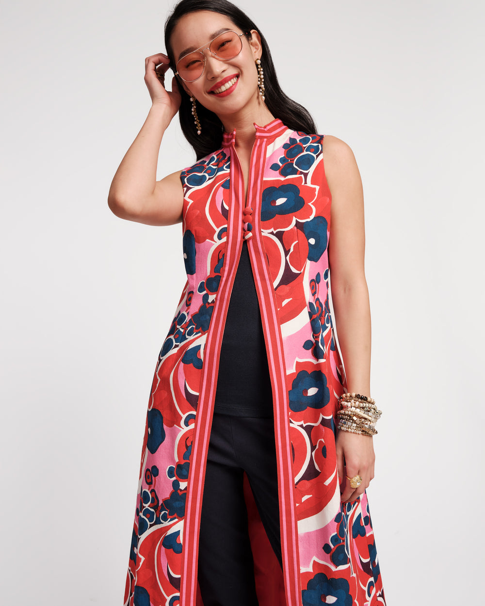 Susie Jacket - Flower Power - Frances Valentine
