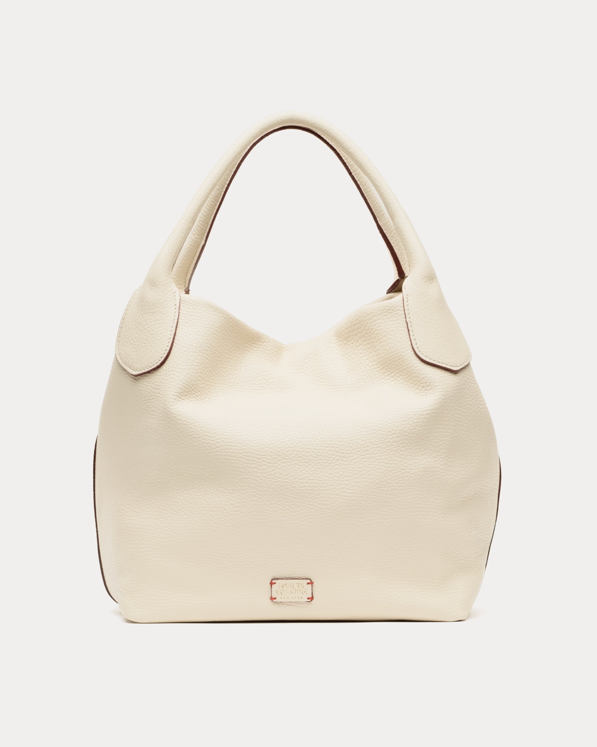 Sweet Pea Tote Tumbled Leather Oyster