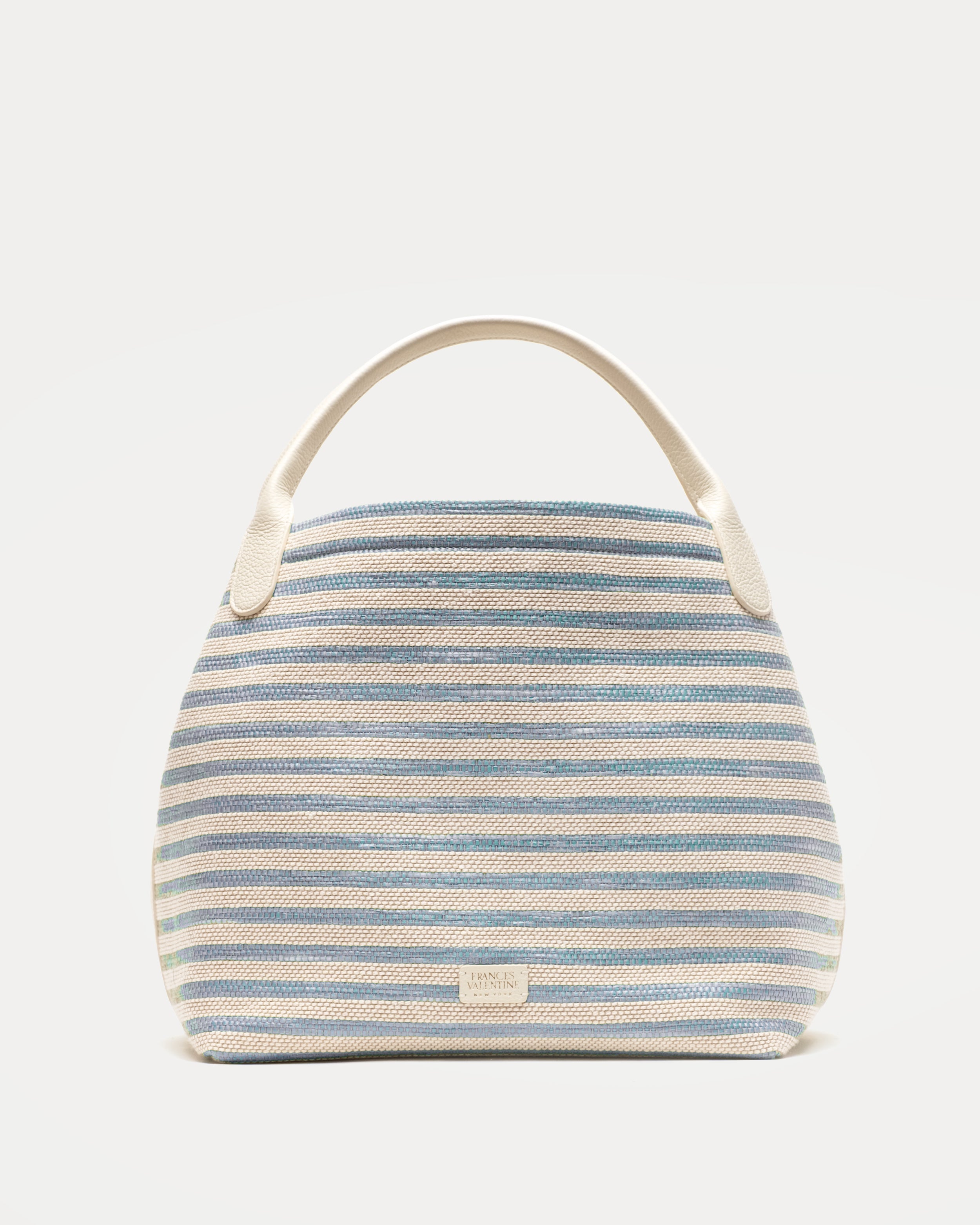 Sweet Pea Raffia - Blue Stripe – Frances Valentine